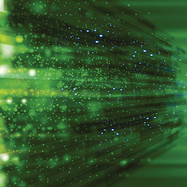 stockillustraties, clipart, cartoons en iconen met green technology background - groene technologie