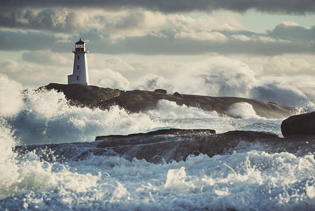 동북풍 (peggy's - lighthouse 뉴스 사진 이미지