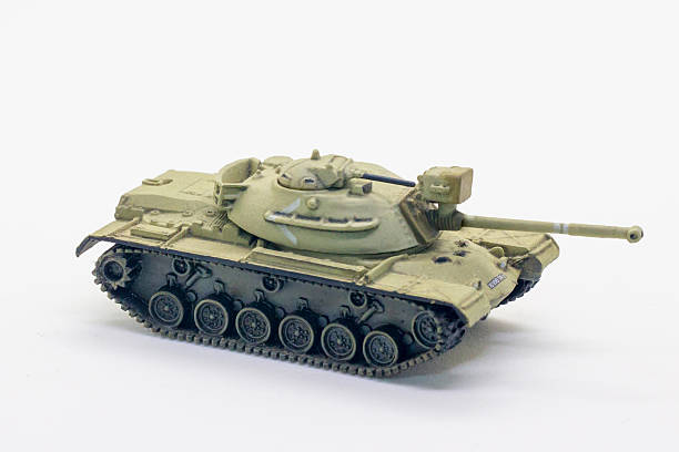 istock Model of World war II tank 482833742