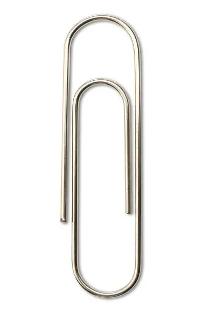 Photo of Paper Clip with Path