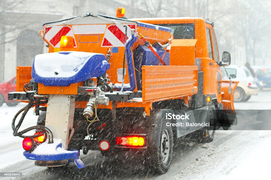 Spritzgerät truck - Lizenzfrei Salz - Mineral Stock-Foto