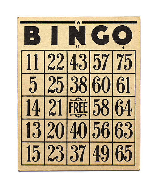 Bingo Card stock photo