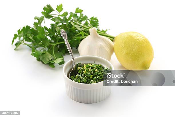 Gremolata Stock Photo - Download Image Now - Milanese, Lemon - Fruit, Anchovy