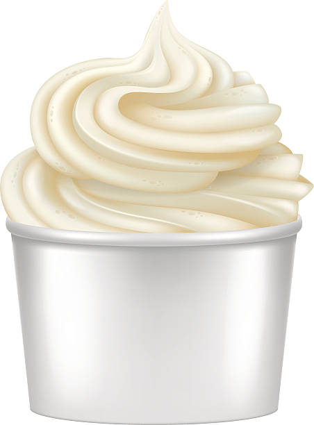 Frozen Yogurt illustration. Frozen Yogurt illustration. frozen yoghurt stock illustrations