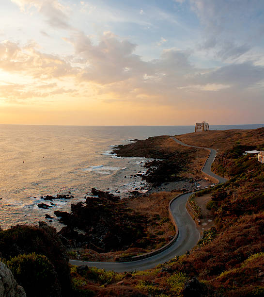 istock Sunset at Ustica island, Italy 482838775