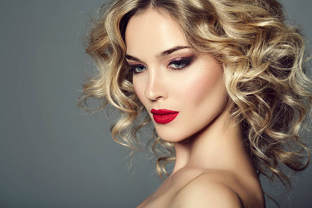 istock Beautiful woman with make up 482840289