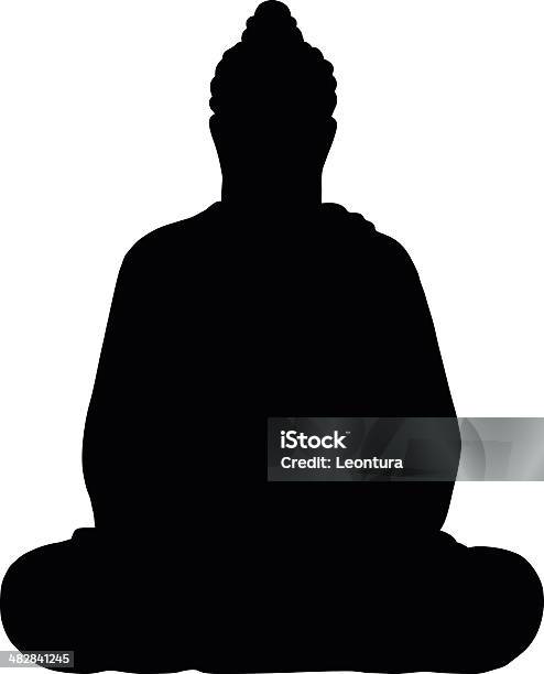 Buddha Stock Vektor Art und mehr Bilder von Buddha - Buddha, Kontur, Buddhismus
