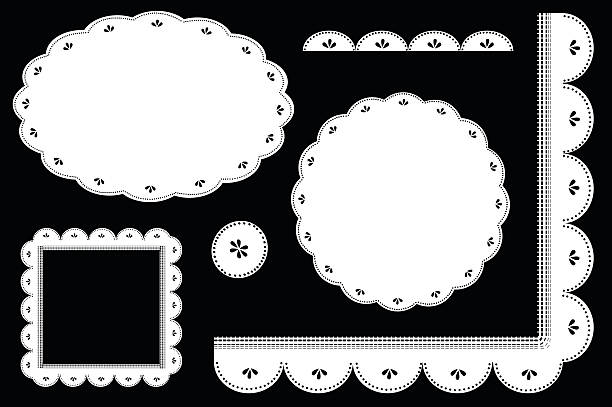 vector file of lace