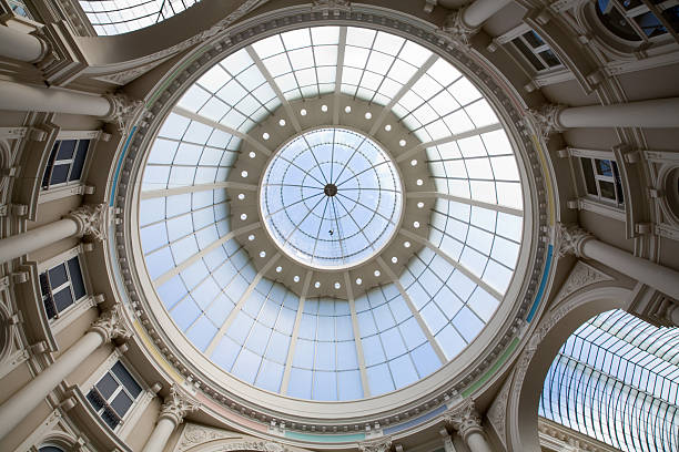 istock Shopping mall dome in glass 482841537