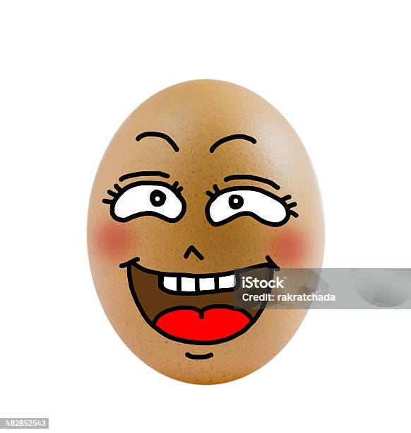 Ein Ei Stockfoto und mehr Bilder von Beige - Beige, Braun, Ei