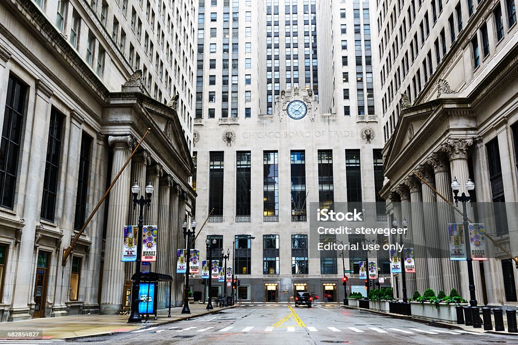 Chicago Board of Trade edificio - Foto de stock de Bolsa de comercio de Chicago libre de derechos