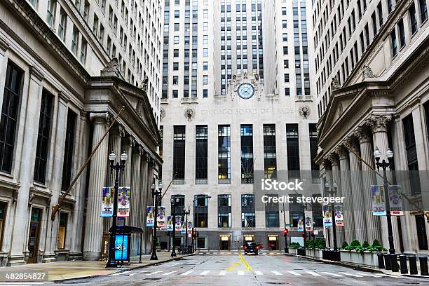 Chicago Board Of Trade Edificio Foto de stock y más banco de imágenes de Bolsa de comercio de Chicago - Bolsa de comercio de Chicago, 1930-1939, Aire libre