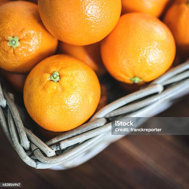 Orange Citrus Fruit Stock Photo - Download Image Now - Basket, Bunch, Citrus Fruit