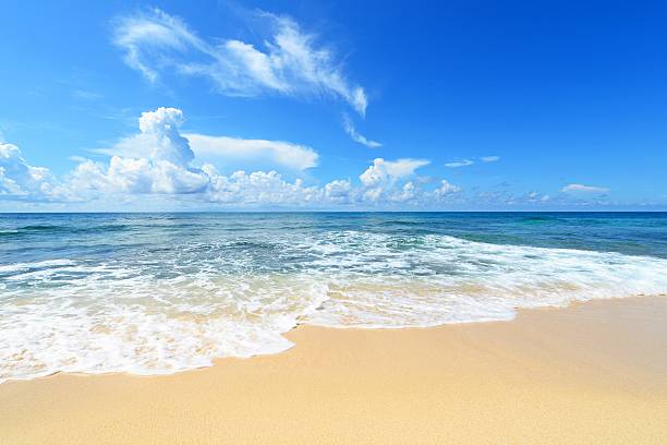 beautiful beach Beautiful sea and summer sky in the south goddess of ocean stock pictures, royalty-free photos & images