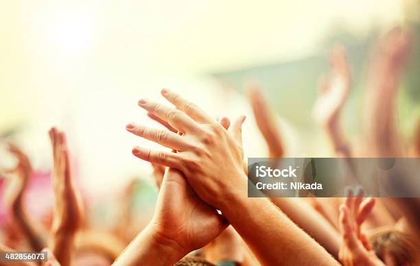 Party Group Of People Stock Photo - Download Image Now - Applauding, Cheering, Crowd of People