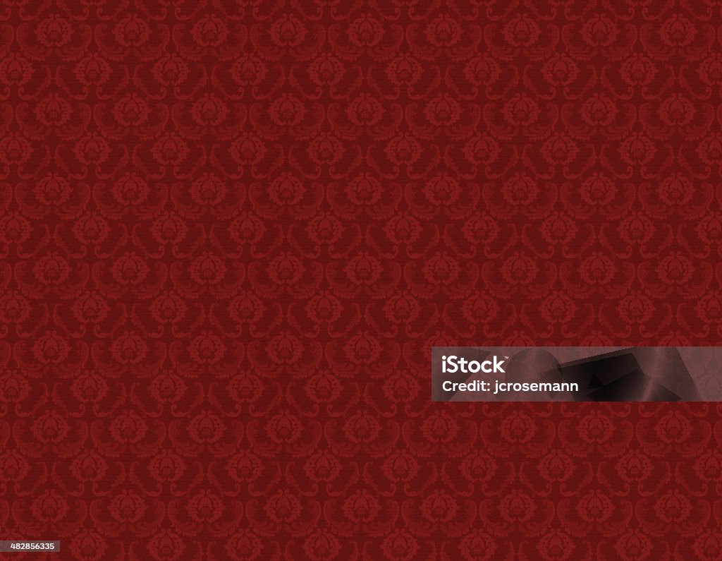 Czerwony luksusowe tapety - Zbiór ilustracji royalty-free (Tło)