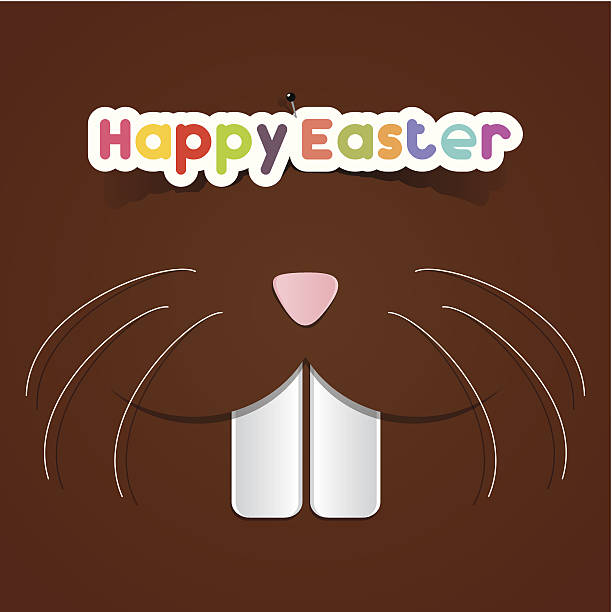 Happy Easter Greeting Card vector art illustration