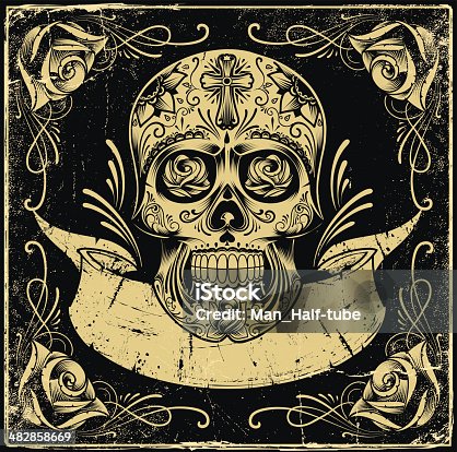 istock Mexican Skull 482858669