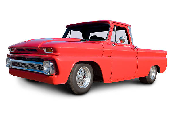 istock Old Red Truck from 1964 482859485