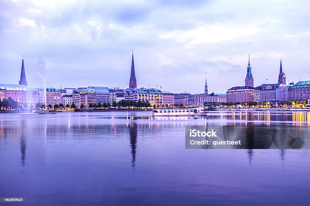 Hamburg Binnenalster - Lizenzfrei Hamburg Stock-Foto