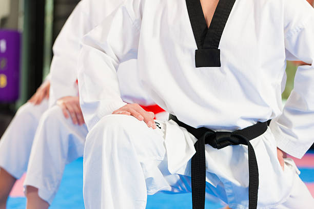 istock Martial Arts sport training in gym 482859693