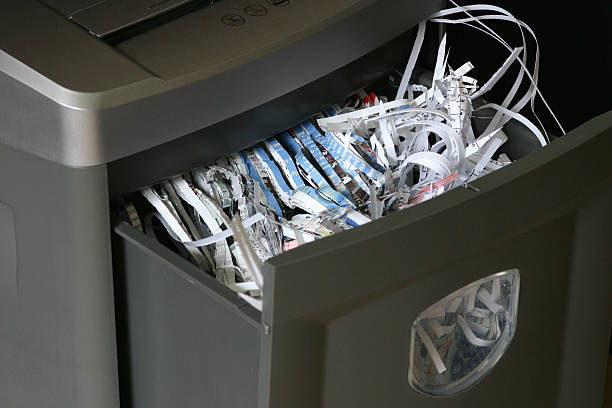 Secure Documents Secure documents after being shredded!    paper shredder stock pictures, royalty-free photos & images