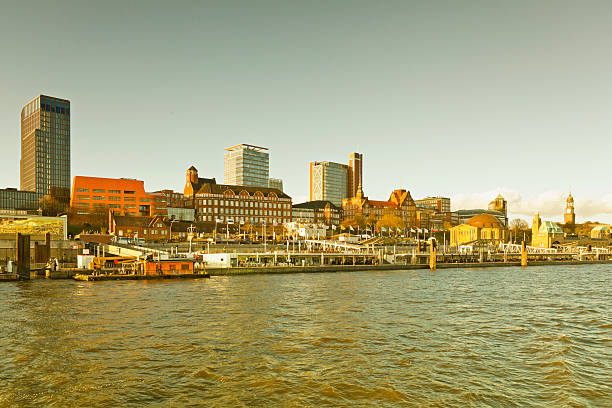 istock skyline of view from the river Elbe 482864946