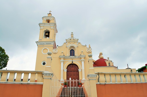 San José church, in Xalapa, Veracruz, Mexico. Horizontal view.