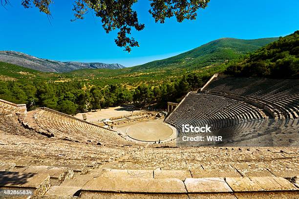 Das Große Theater In Epidaurus Stockfoto und mehr Bilder von Epidaurus - Epidaurus, Freilufttheater, Griechenland