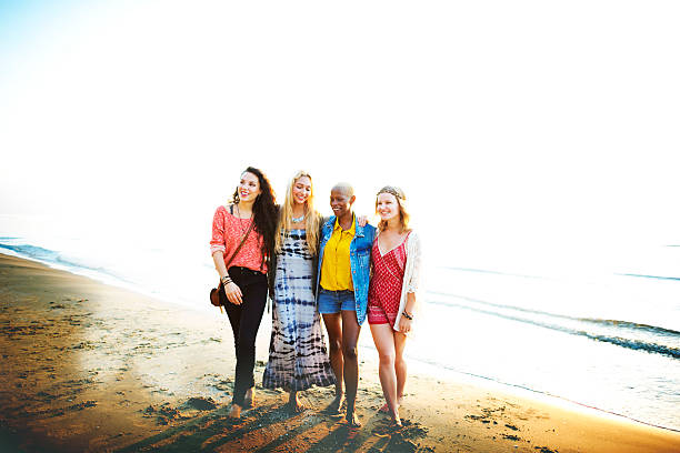 istock Diverse Beach Summer Friends Fun Bonding Concept 482868782