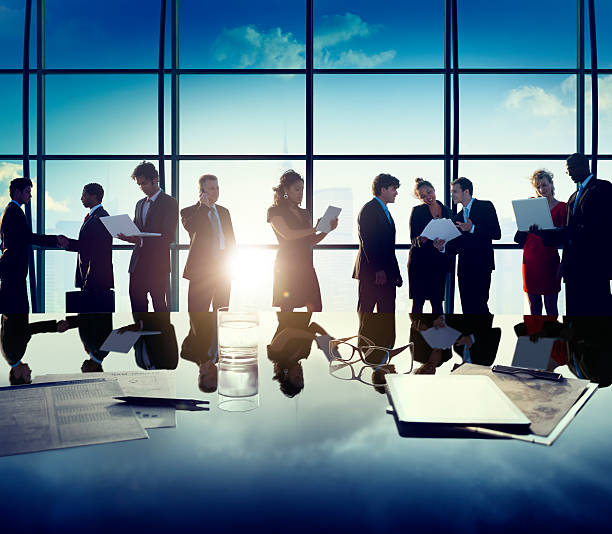 istock Business Corporate People Digital Devices Meeting Concept 482868856