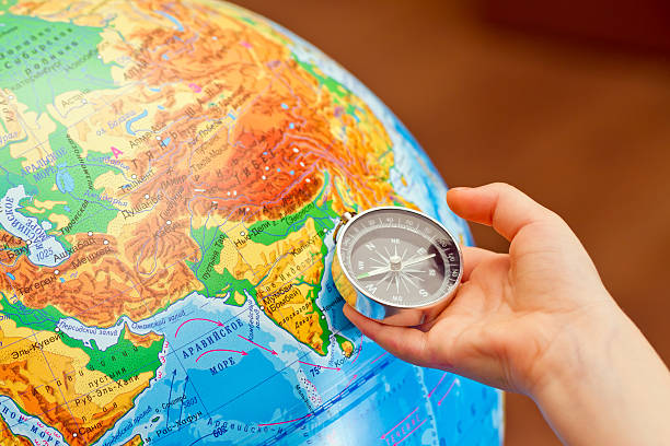 istock Little girl exploring geography 482871896