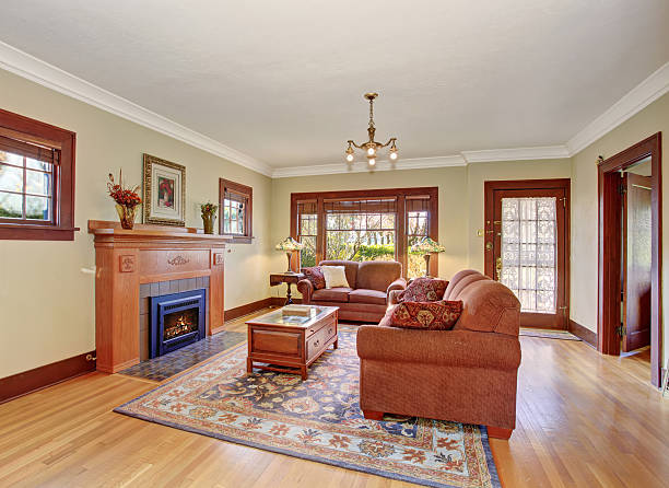 istock Classic family living room with chic decor. 482872380