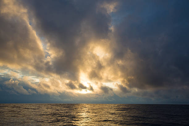 istock Beautiful sunset on Pacific ocean from Isabela island, Ecuador 482876998