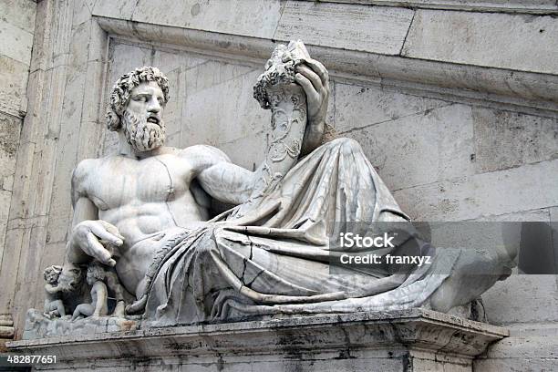 Tiber Statue Stock Photo - Download Image Now - Allegory Painting, Artist, Capital Cities