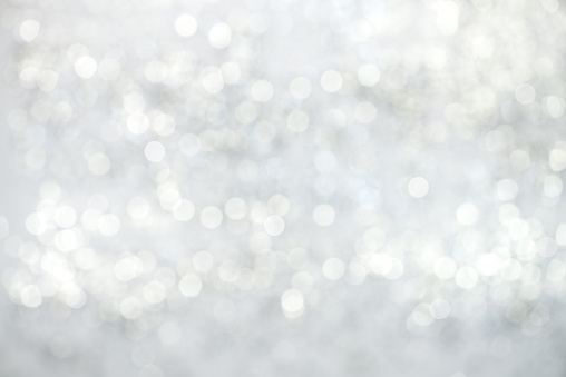 Defocused white Christmas sparkles - XXXL photo