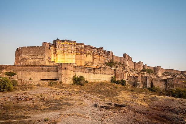 istock Mehrangarh Fort Jodhpur, India Night Scene 482878355