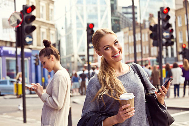 istock Young woman in the city 482878449