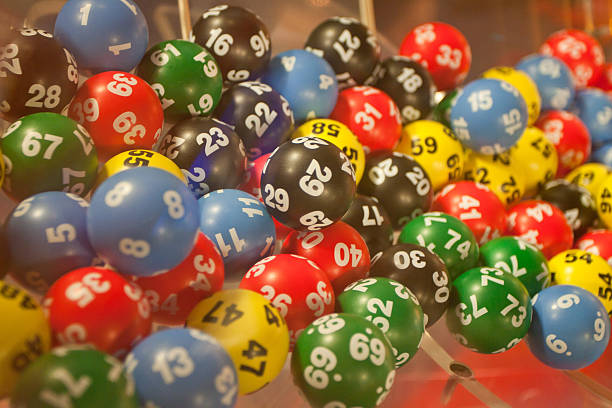 istock Bingo balls in the mashine 482879839