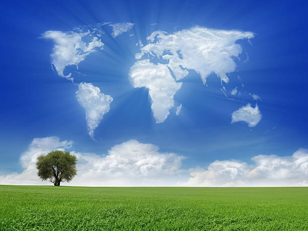 istock World of Clouds With Sunbeam 482880827