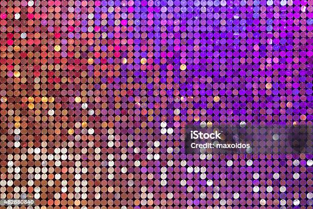 Beautiful Abstract Sparkles Background Stock Photo - Download Image Now - Sequin, Wall - Building Feature, Backgrounds