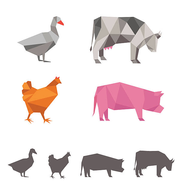 Vector Farm Animals Origami Stock Illustration - Download Image Now - Origami, Cow, Geometric Shape - iStock Vector Farm Animals Origami Stock Illustration - Download Image Now - Origami, Cow, Geometric Shape - iStock