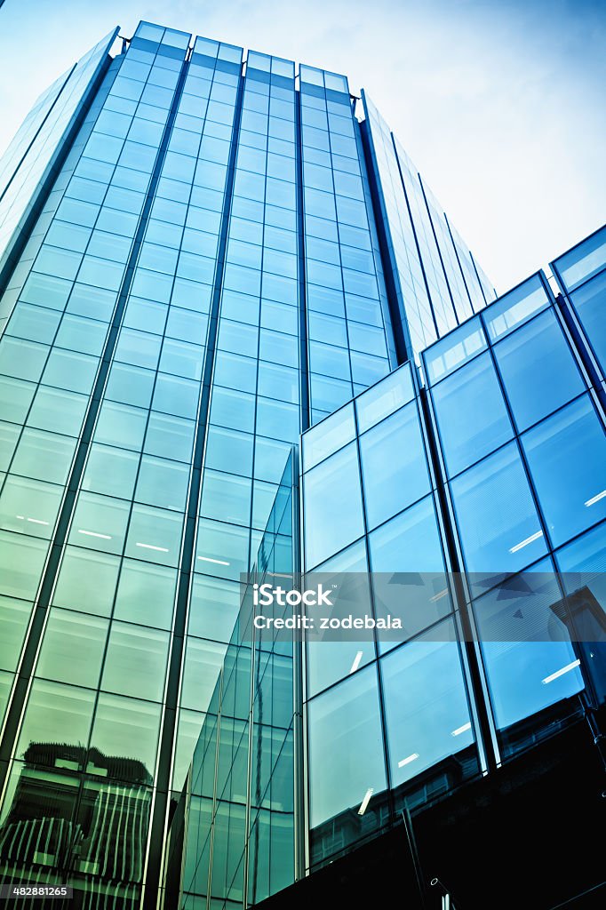 ビジネスオフィスガラスの超高層ビルロンドン - イギリスのロイヤリティフリーストックフォト