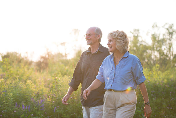 istock Senior Couple on a Walk 482883168