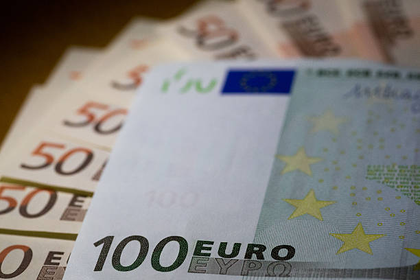 Dinero-Euro - foto de stock