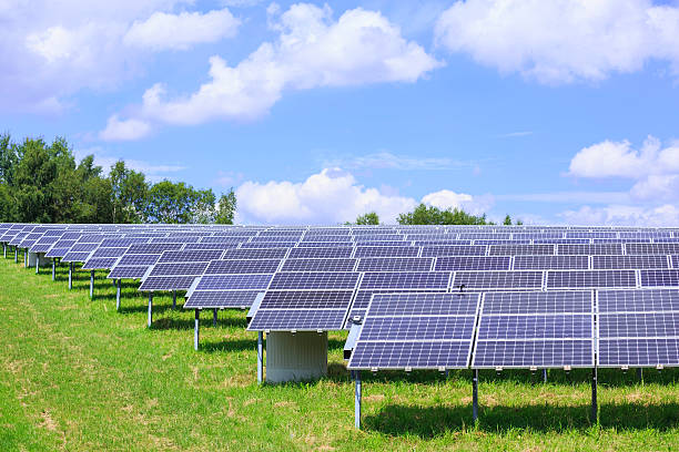 solar energy: photovoltaic panels