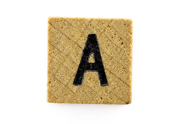 istock Wooden alphabet blocks with letters A 482904438