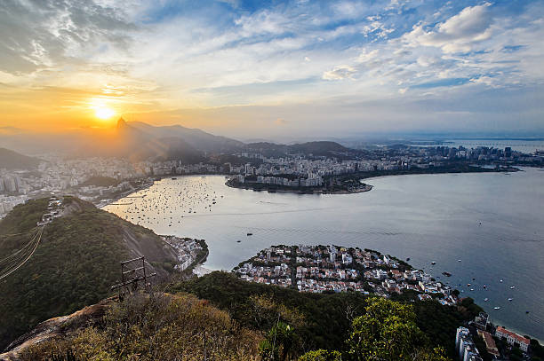 istock Sunset view of Rio de Janairo, Brazil 482905897