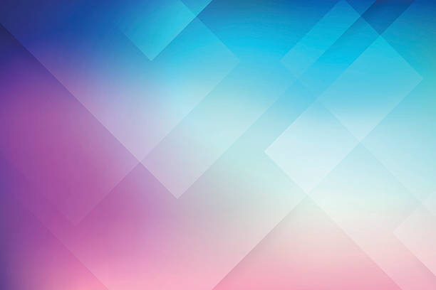 추상적임 벡터 배경기술 블루 핑크 - backgrounds abstract square shape architecture stock illustrations