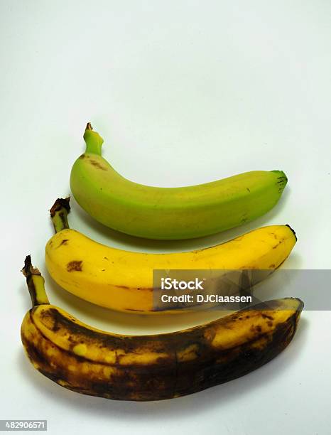 Tres De Plátano Foto de stock y más banco de imágenes de Maduro - Maduro, Plátano - Fruta tropical, Verde - Etapa de vegetal